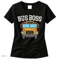 Bus Boss School Service Student Delivery Specialist Women's T-Shirt thumb 0