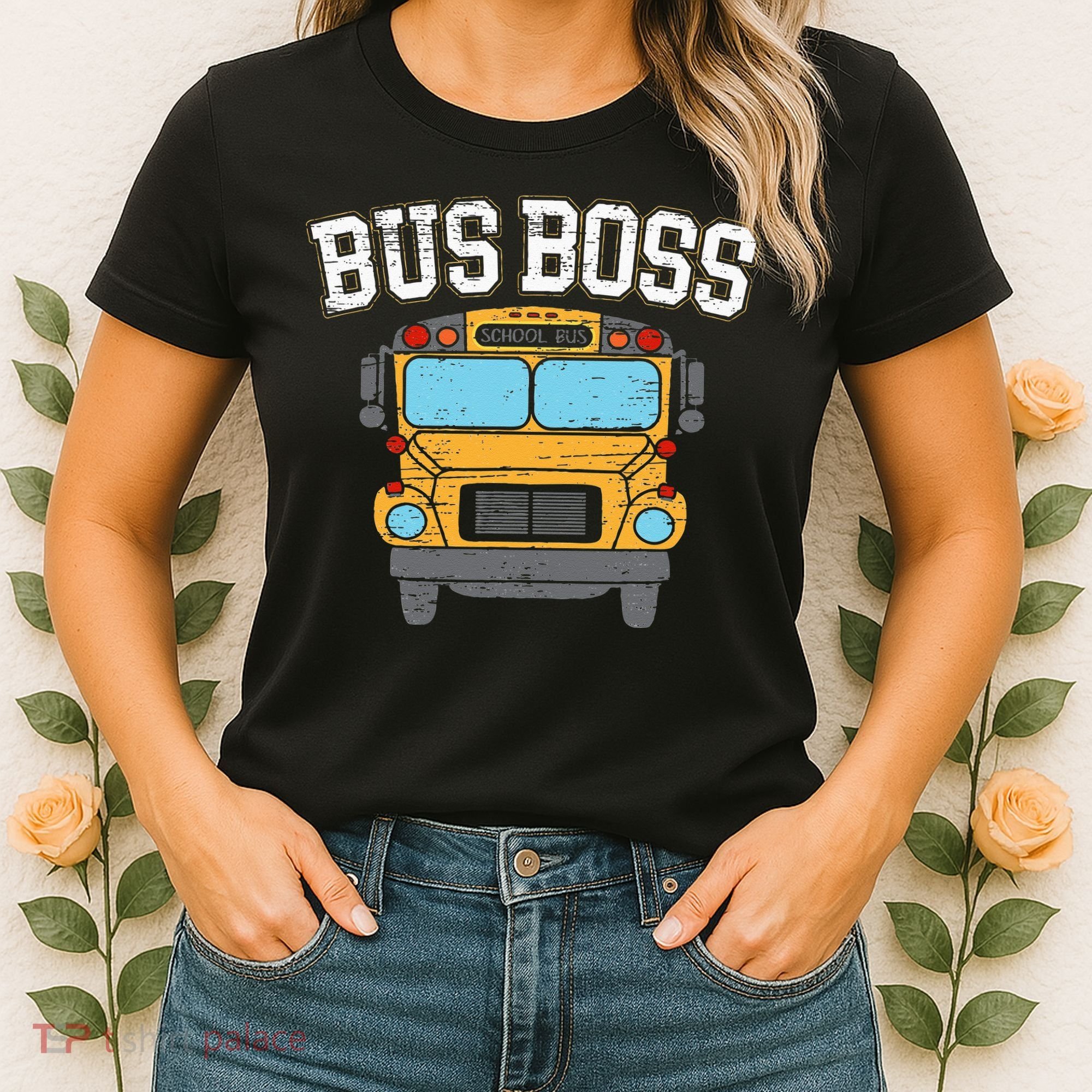 Bus Boss School Service Student Delivery Specialist Women's T-Shirt