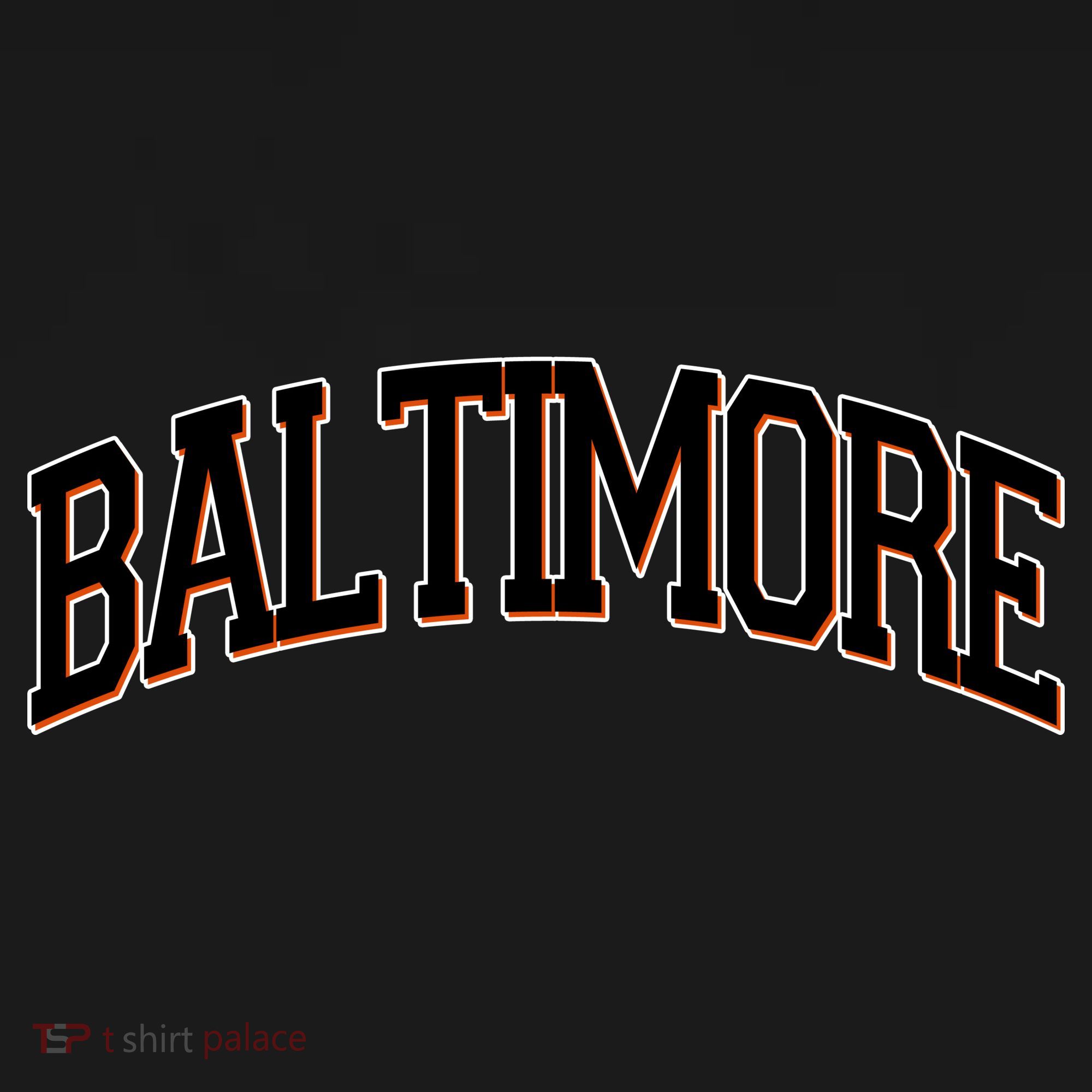 Baltimore Baseball Sport Logo Doggie Tank
