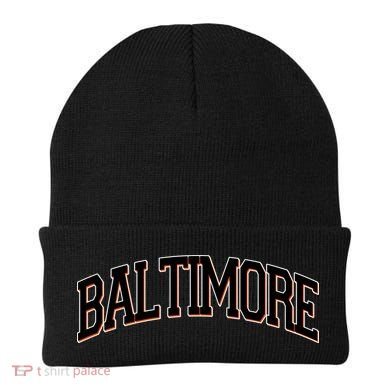 Baltimore Baseball Sport Logo Beanie