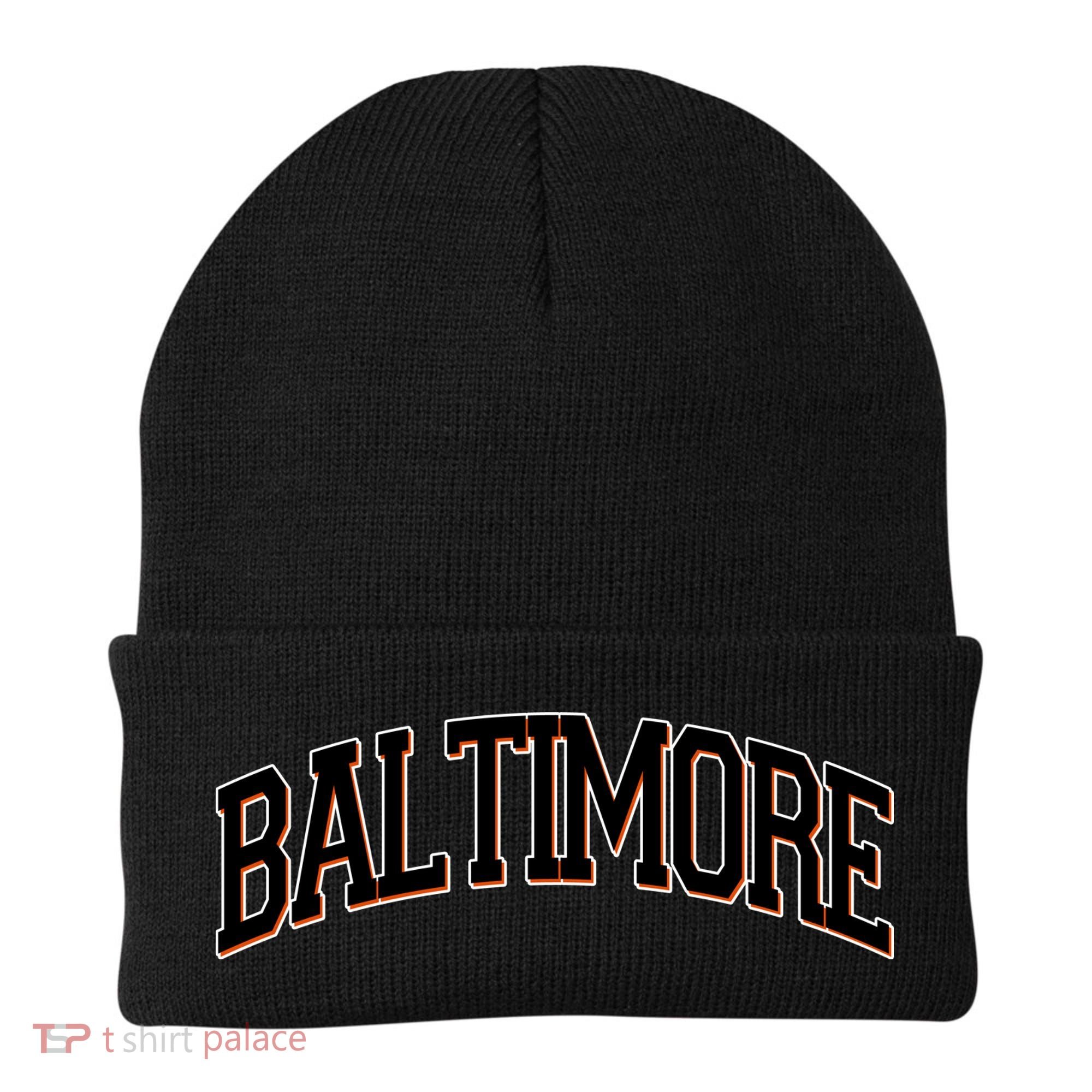 Baltimore Baseball Sport Logo Beanie