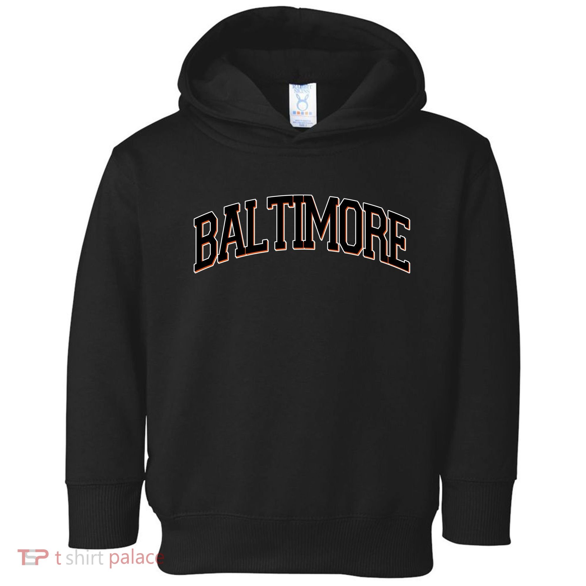 Baltimore Baseball Sport Logo Toddler Hoodie