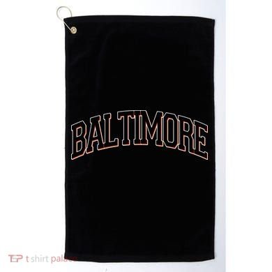 Baltimore Baseball Sport Logo Golf Towel