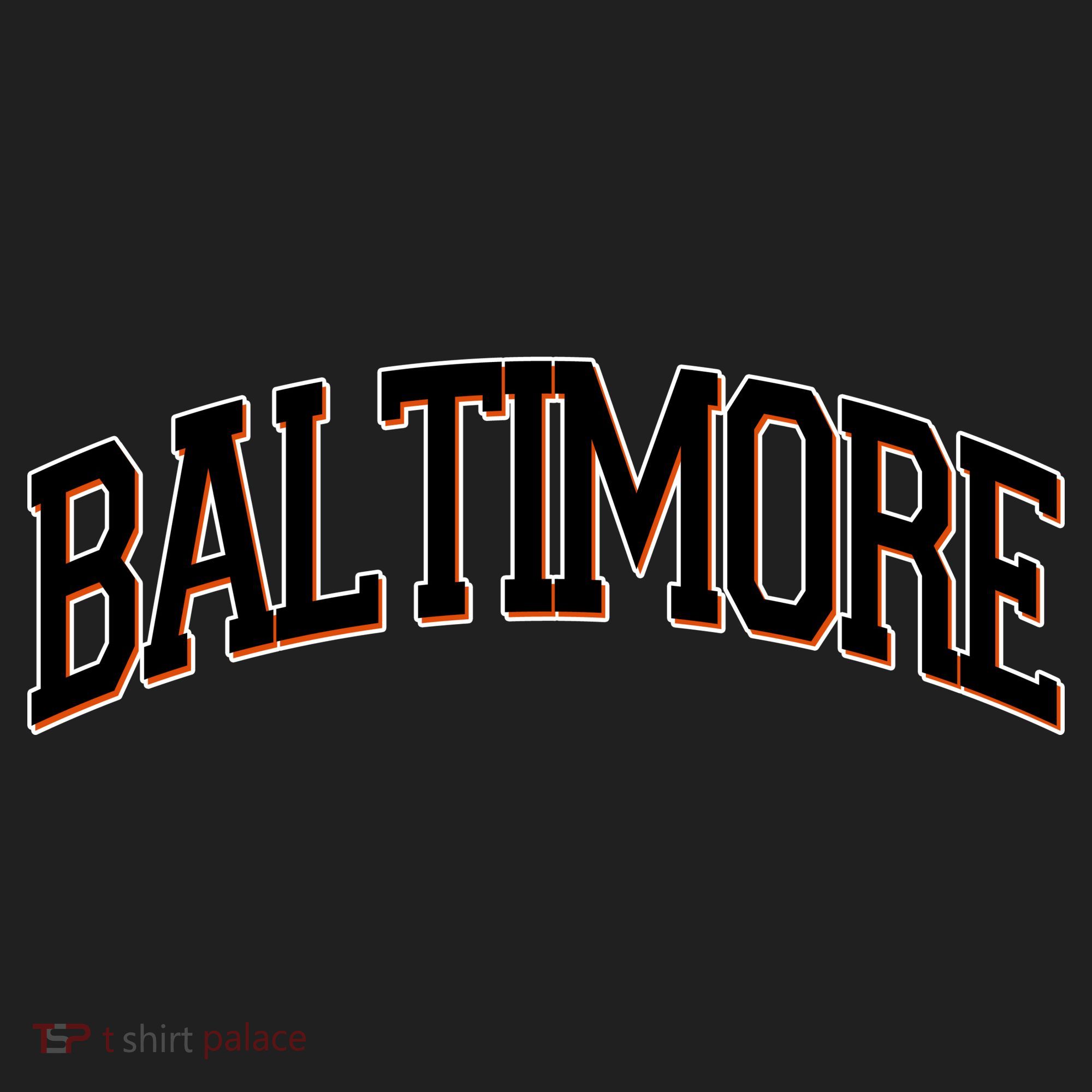 Baltimore Baseball Sport Logo Golf Towel