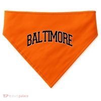 Baltimore Baseball Sport Logo USA-Made Doggie Bandana thumb 0