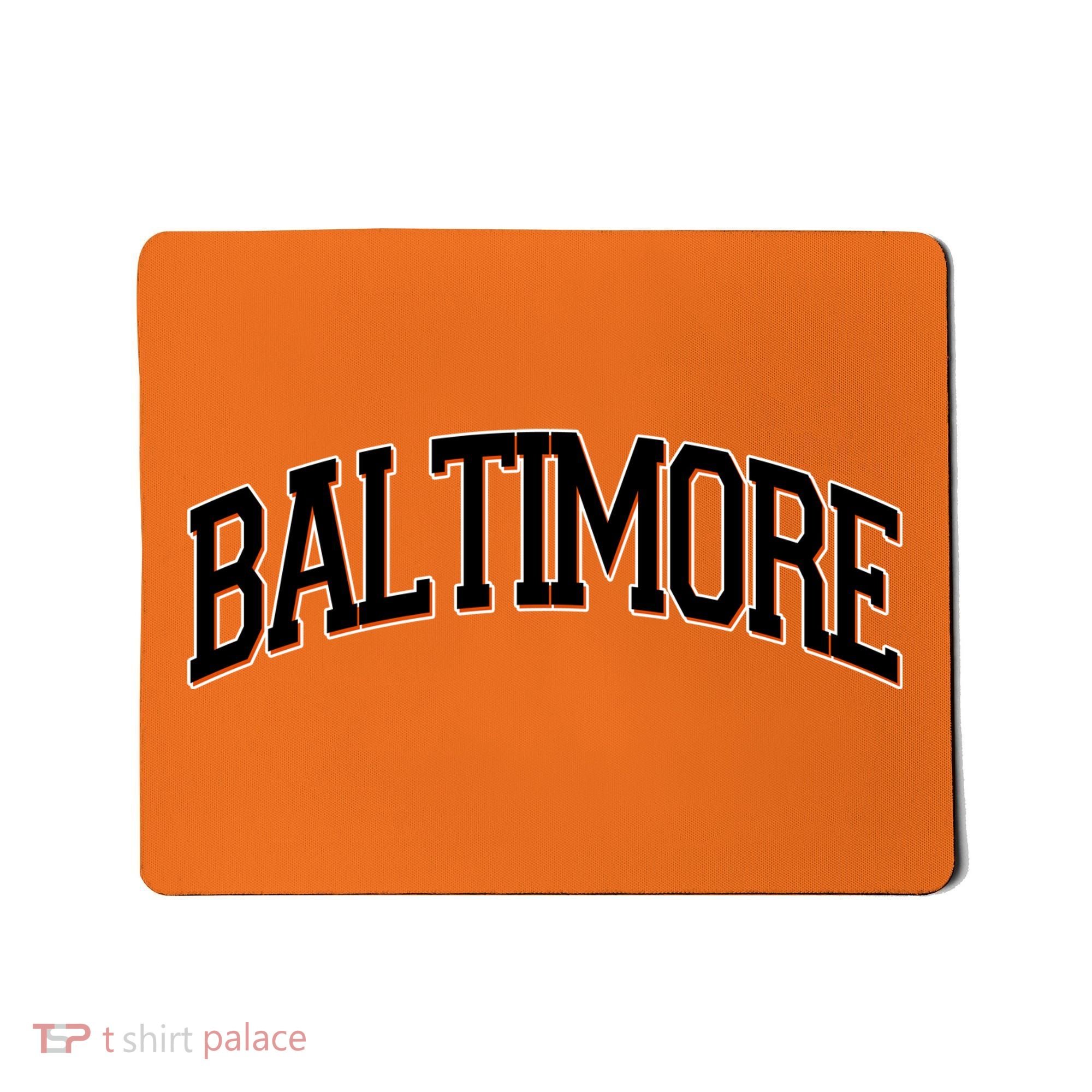 Baltimore Baseball Sport Logo Mousepad