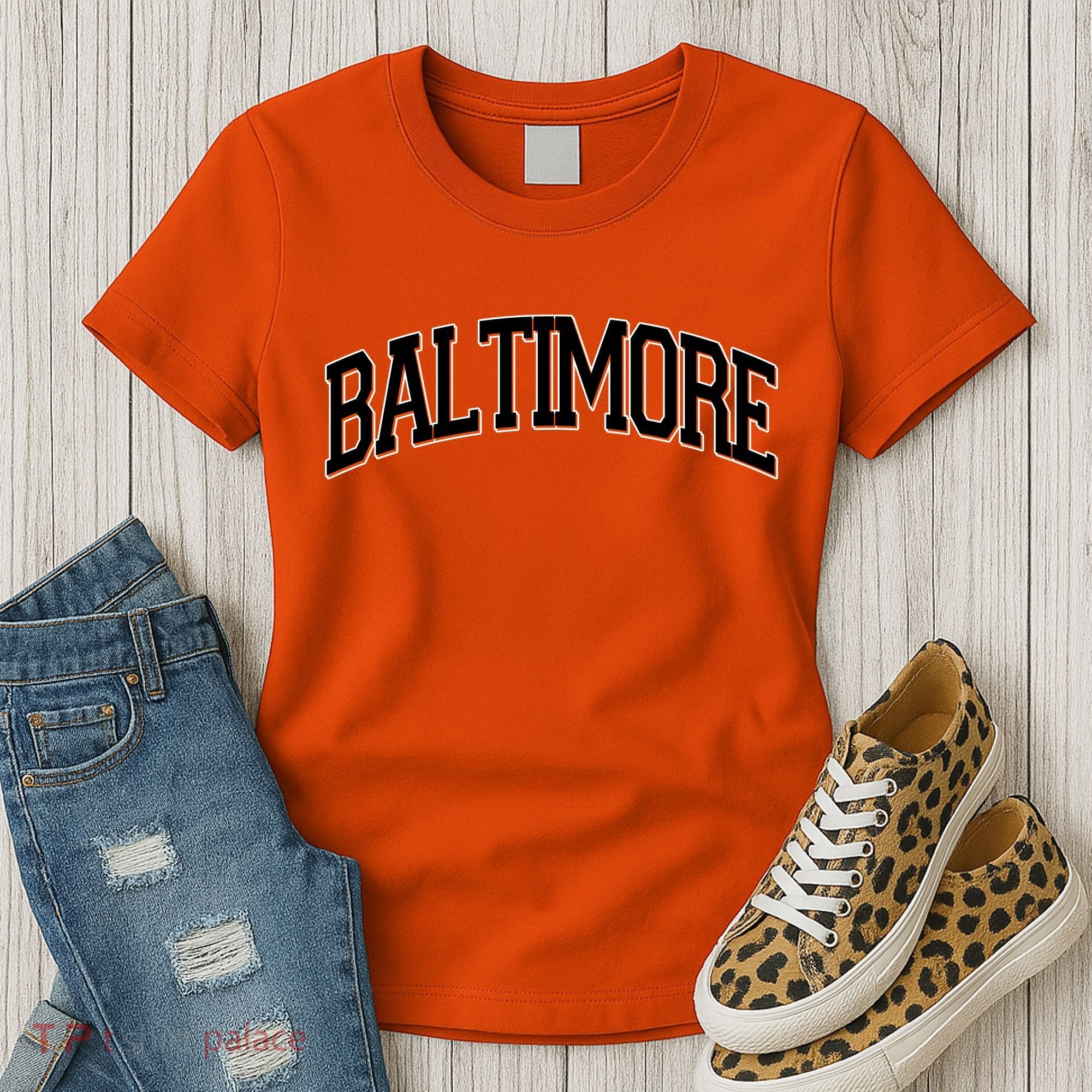 Baltimore Baseball Sport Logo Women's T-Shirt