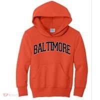 Baltimore Baseball Sport Logo Kids Hoodie thumb 0