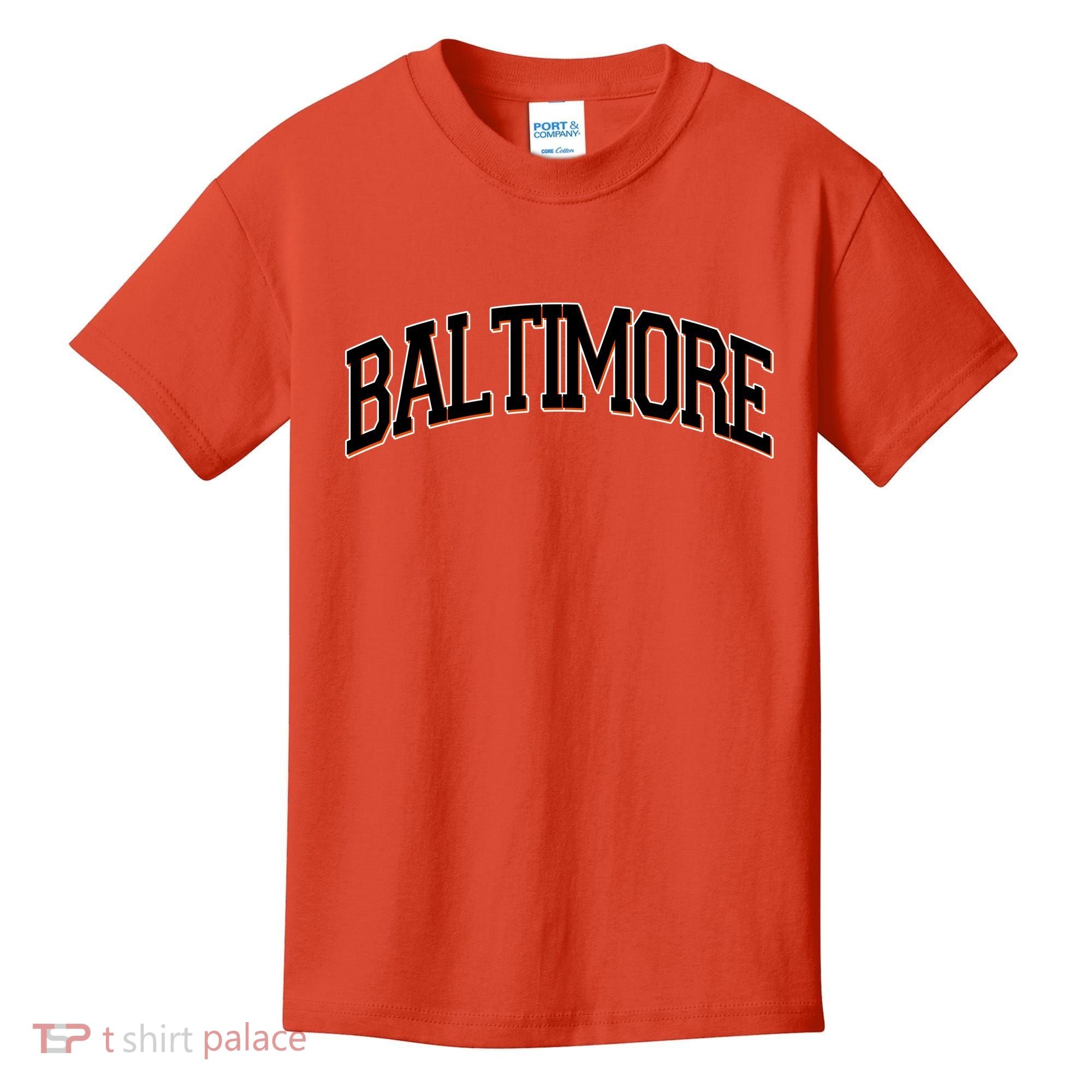 Baltimore Baseball Sport Logo Kids T-Shirt