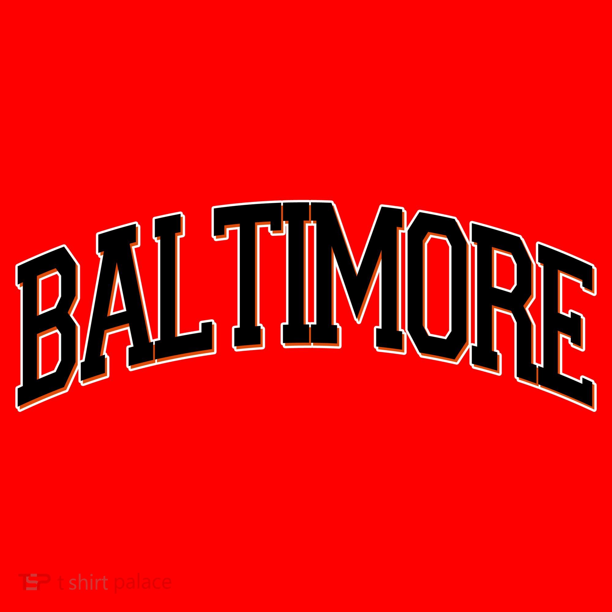 Baltimore Baseball Sport Logo Santa Hat