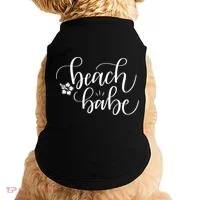 Beach Babe Summer Doggie Tank thumb 0