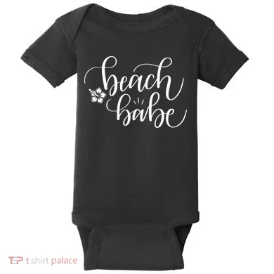Beach Babe Summer Baby Bodysuit