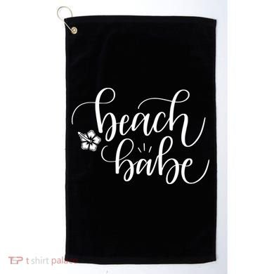 Beach Babe Summer Golf Towel