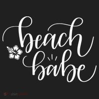 Beach Babe Summer Golf Towel thumb 3