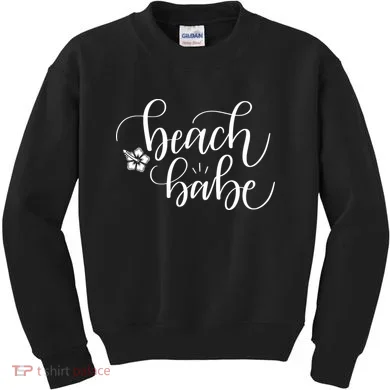 Beach Babe Summer Kids Sweatshirt