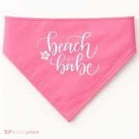 Beach Babe Summer USA-Made Doggie Bandana thumb 0