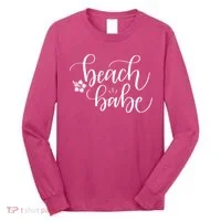 Beach Babe Summer Long Sleeve Shirt thumb 0