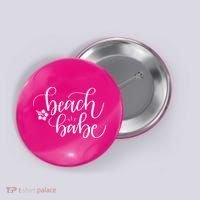 Beach Babe Summer Button thumb 0