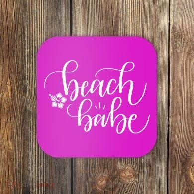 Beach Babe Summer Coaster