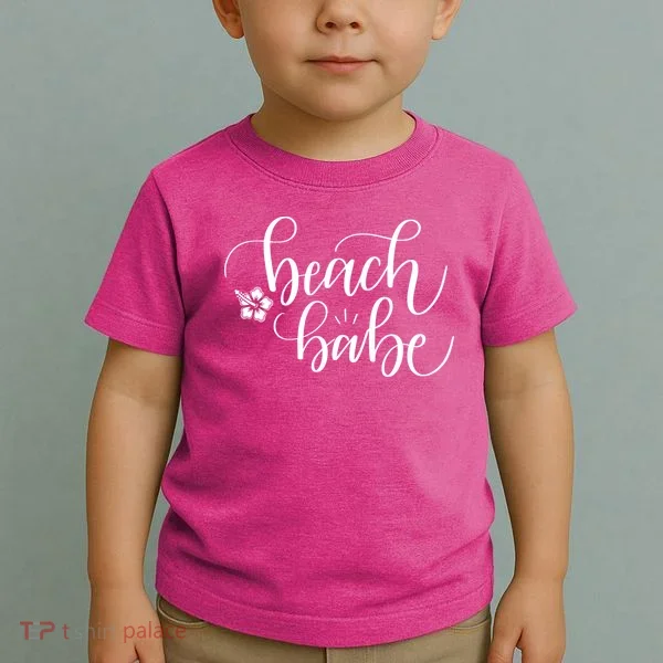 Beach Babe Summer Toddler T-Shirt