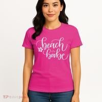 Beach Babe Summer Women's T-Shirt thumb 4