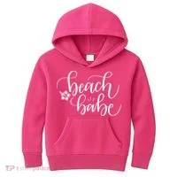 Beach Babe Summer Kids Hoodie thumb 0