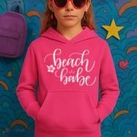 Beach Babe Summer Kids Hoodie thumb 3