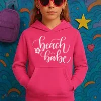 Beach Babe Summer Kids Hoodie thumb 3