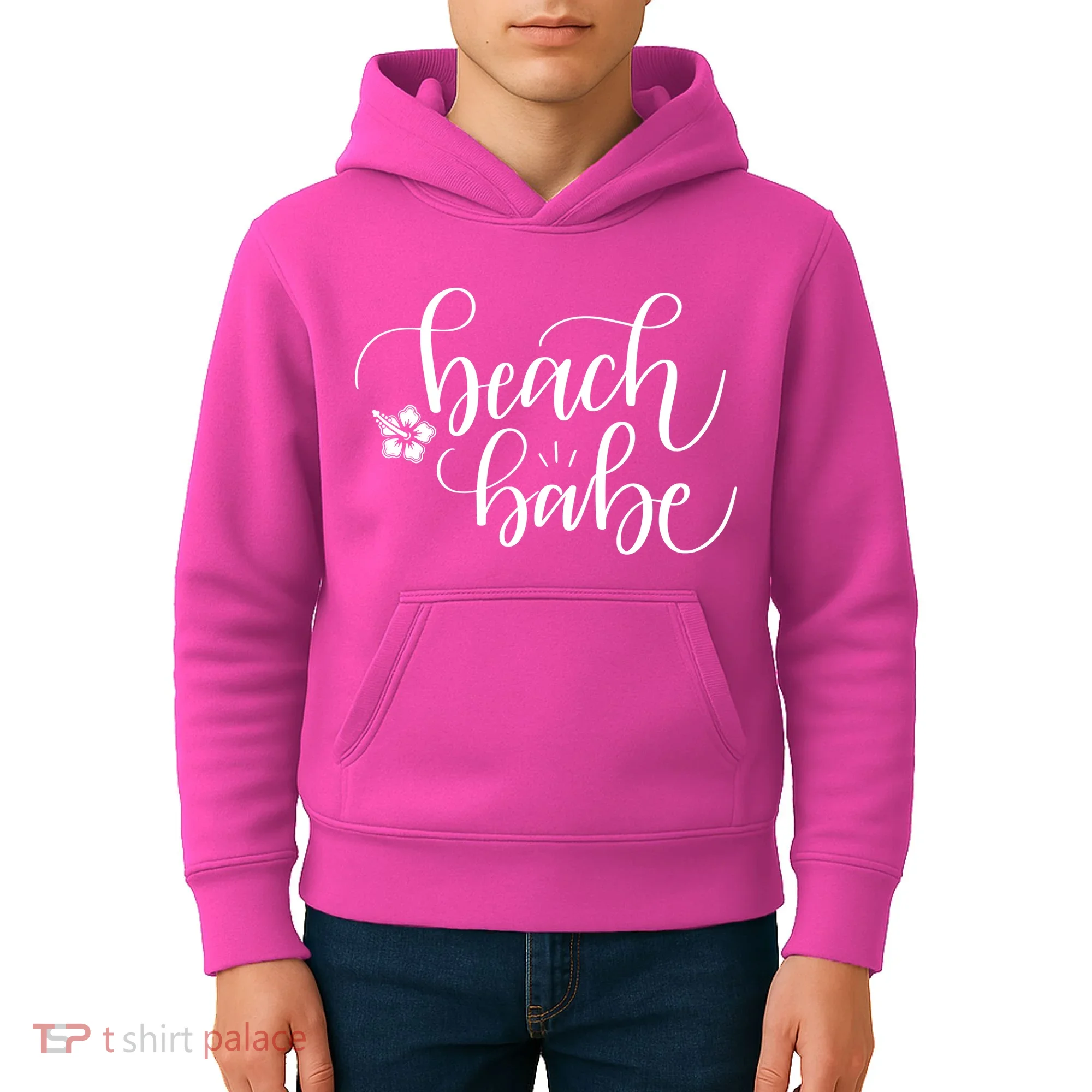 Beach Babe Summer Kids Hoodie