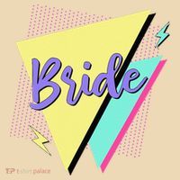 Bride & Bride Squad Retro 90’s Bachelorette Party Matching Tote Bag thumb 4