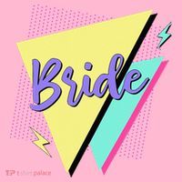 Bride & Bride Squad Retro 90’s Bachelorette Party Matching Coaster thumb 2