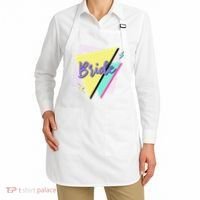 Bride & Bride Squad Retro 90’s Bachelorette Party Matching Apron thumb 2