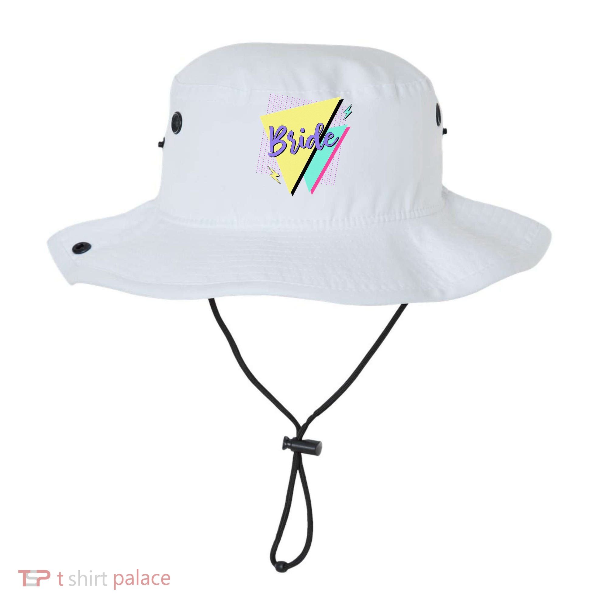 Bride & Bride Squad Retro 90’s Bachelorette Party Matching Bucket Hat