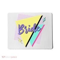 Bride & Bride Squad Retro 90’s Bachelorette Party Matching Mousepad thumb 0