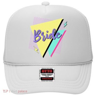 Bride & Bride Squad Retro 90’s Bachelorette Party Matching Hat
