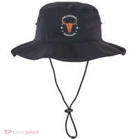 Boho Bull Skull Cow Oklahoma Smokeshow Western Country Bucket Hat thumb 0