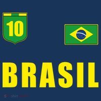 Brasil Brazil Soccer Player Jersey Flag Trikot Clothing Pullover Hoodie Mousepad thumb 1
