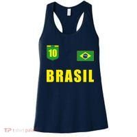 Brasil Brazil Soccer Player Jersey Flag Trikot Clothing Pullover Hoodie Women's Tank Top thumb 0