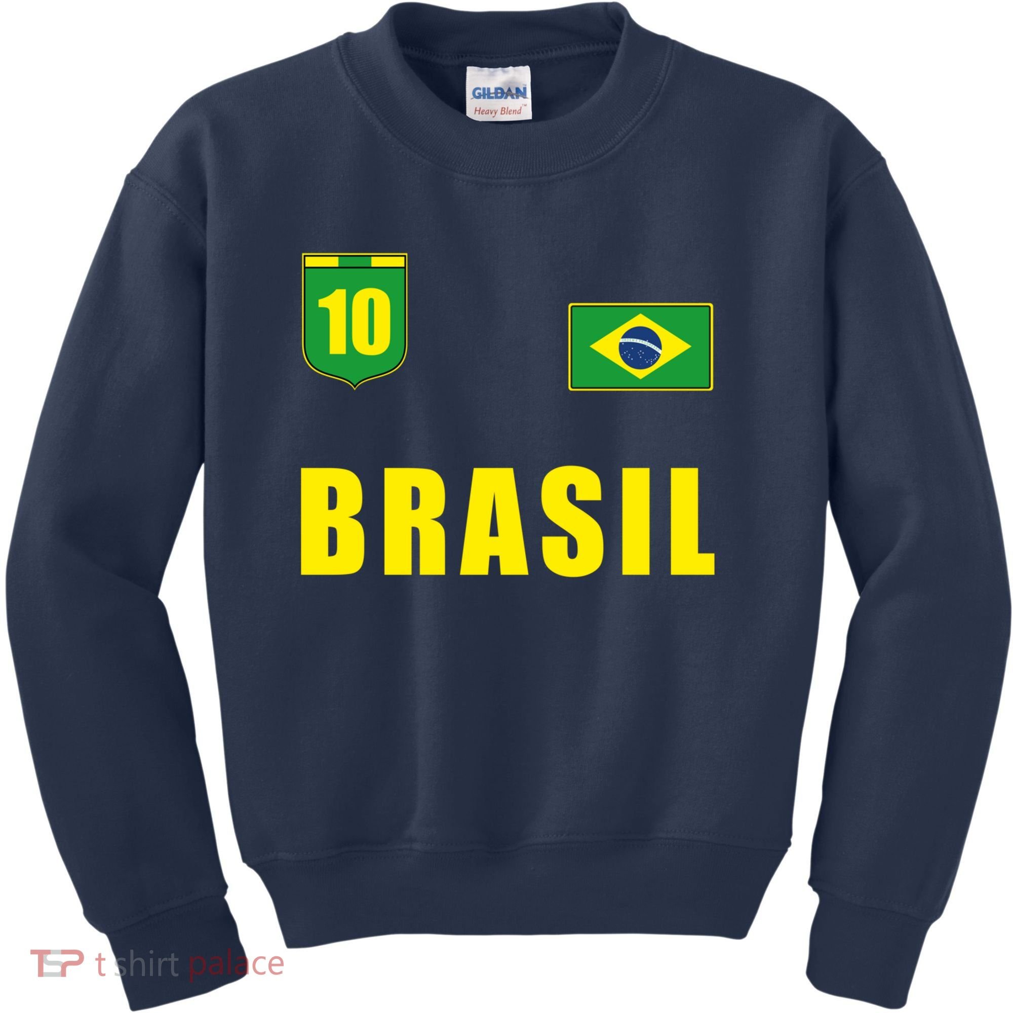Brasil Brazil Soccer Player Jersey Flag Trikot Clothing Pullover Hoodie Kids Sweatshirt
