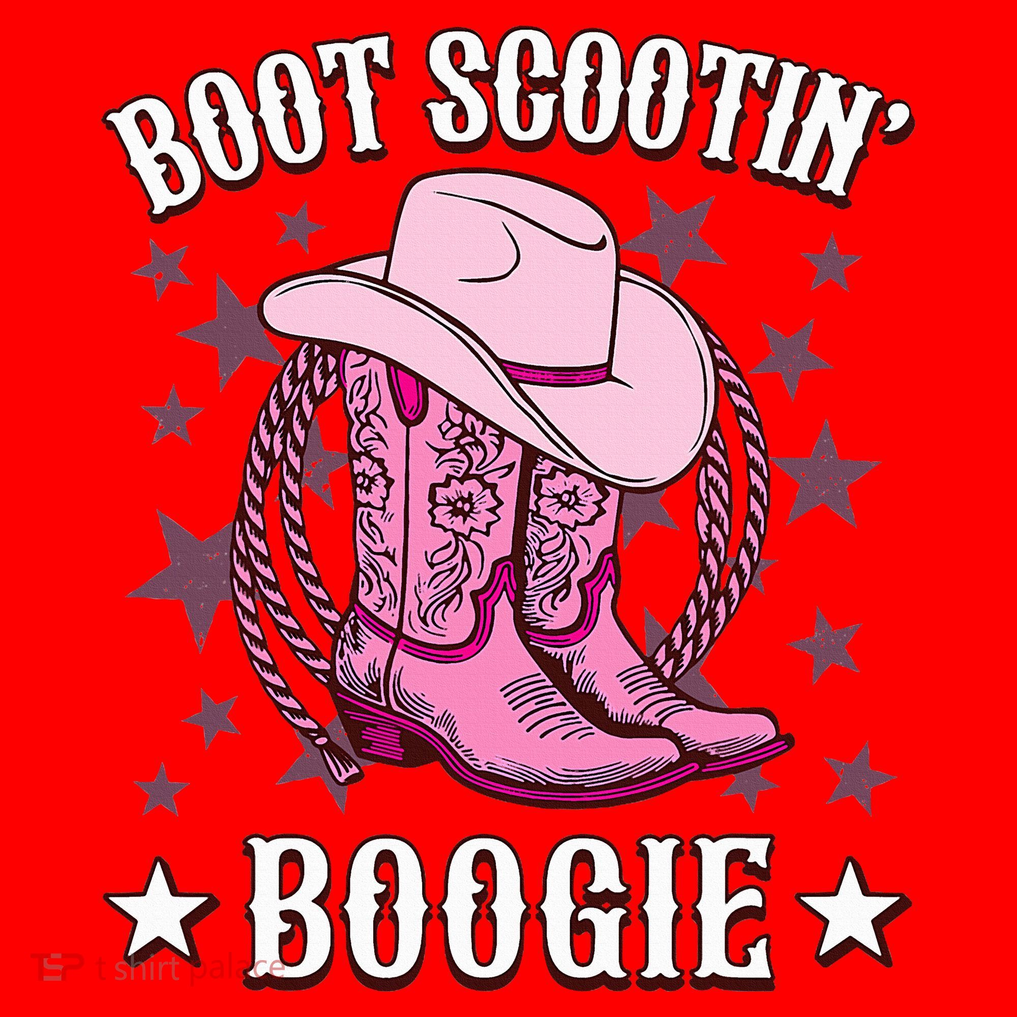 Boots Boot Scootin’ Boogie Southern Western Country Santa Hat