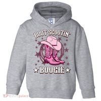 Boots Boot Scootin’ Boogie Southern Western Country Toddler Hoodie thumb 0