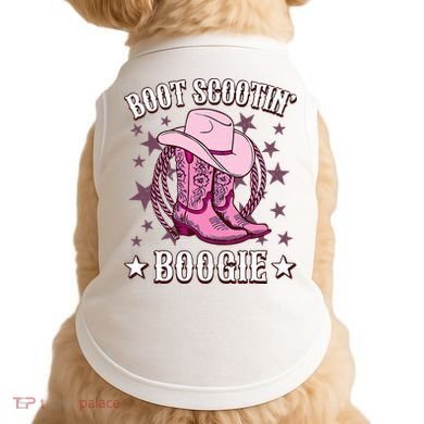 Boots Boot Scootin’ Boogie Southern Western Country Doggie Tank