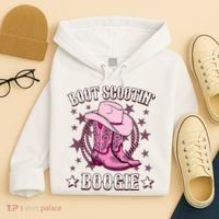 Boots Boot Scootin’ Boogie Southern Western Country Hoodie thumb 4