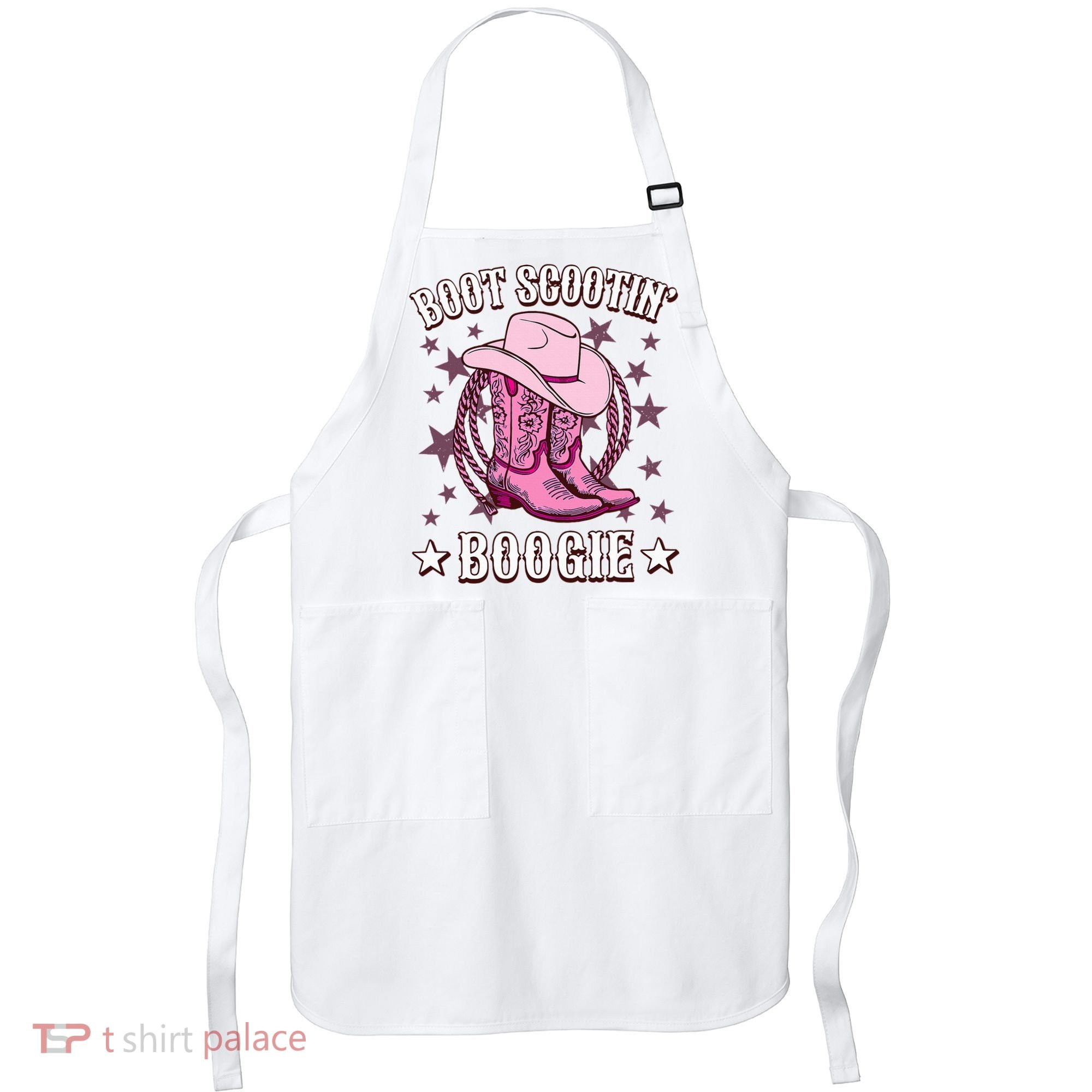 Boots Boot Scootin’ Boogie Southern Western Country Apron