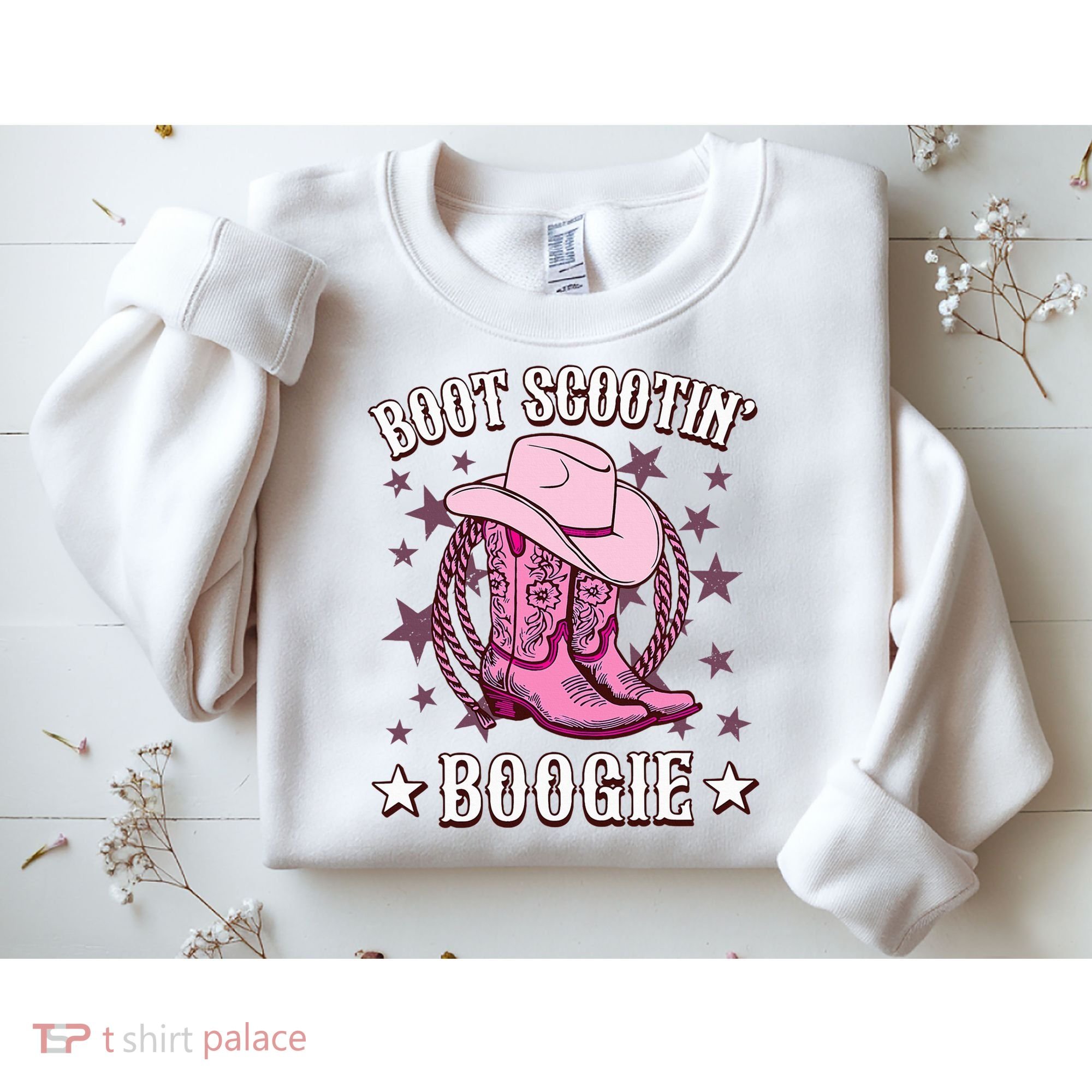 Boots Boot Scootin’ Boogie Southern Western Country Sweatshirt