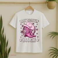 Boots Boot Scootin’ Boogie Southern Western Country T-Shirt thumb 2