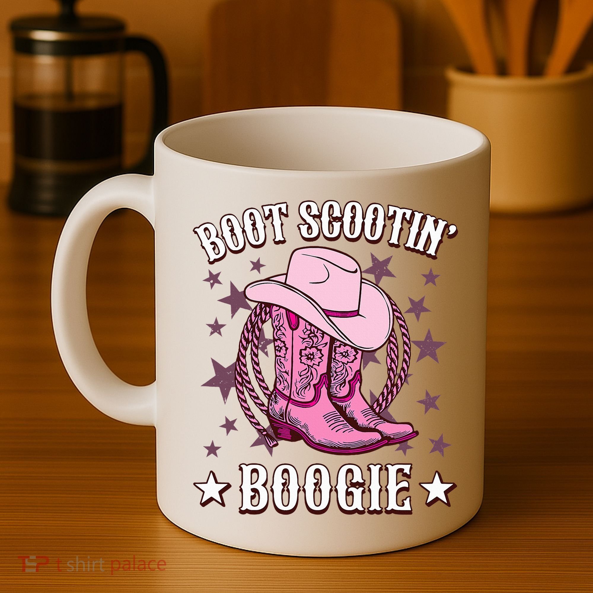 Boots Boot Scootin’ Boogie Southern Western Country Coffee Mug