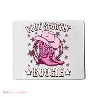 Boots Boot Scootin’ Boogie Southern Western Country Mousepad thumb 0
