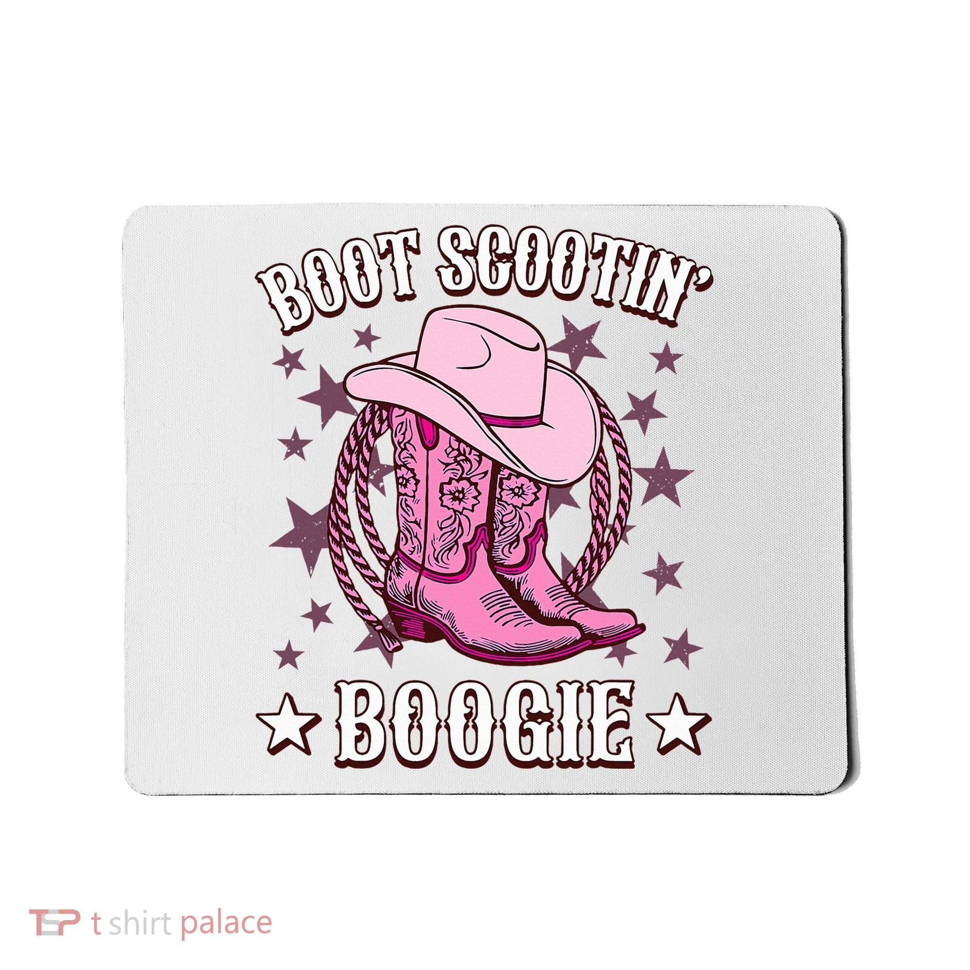 Boots Boot Scootin’ Boogie Southern Western Country Mousepad