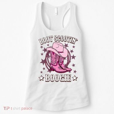 Boots Boot Scootin’ Boogie Southern Western Country Women's Tank Top